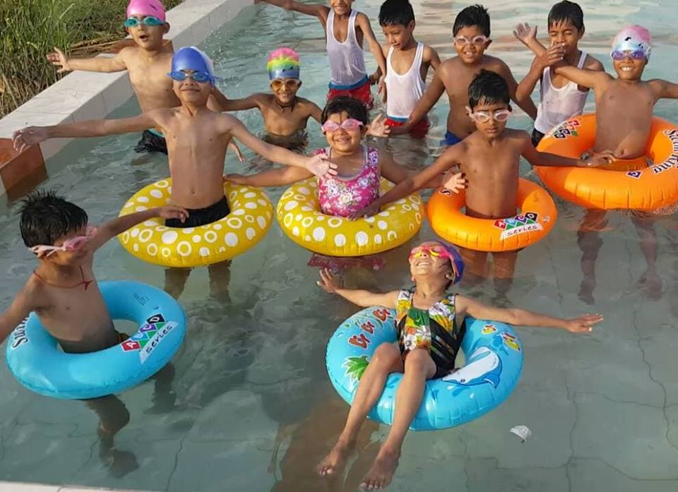 Swimming and sport